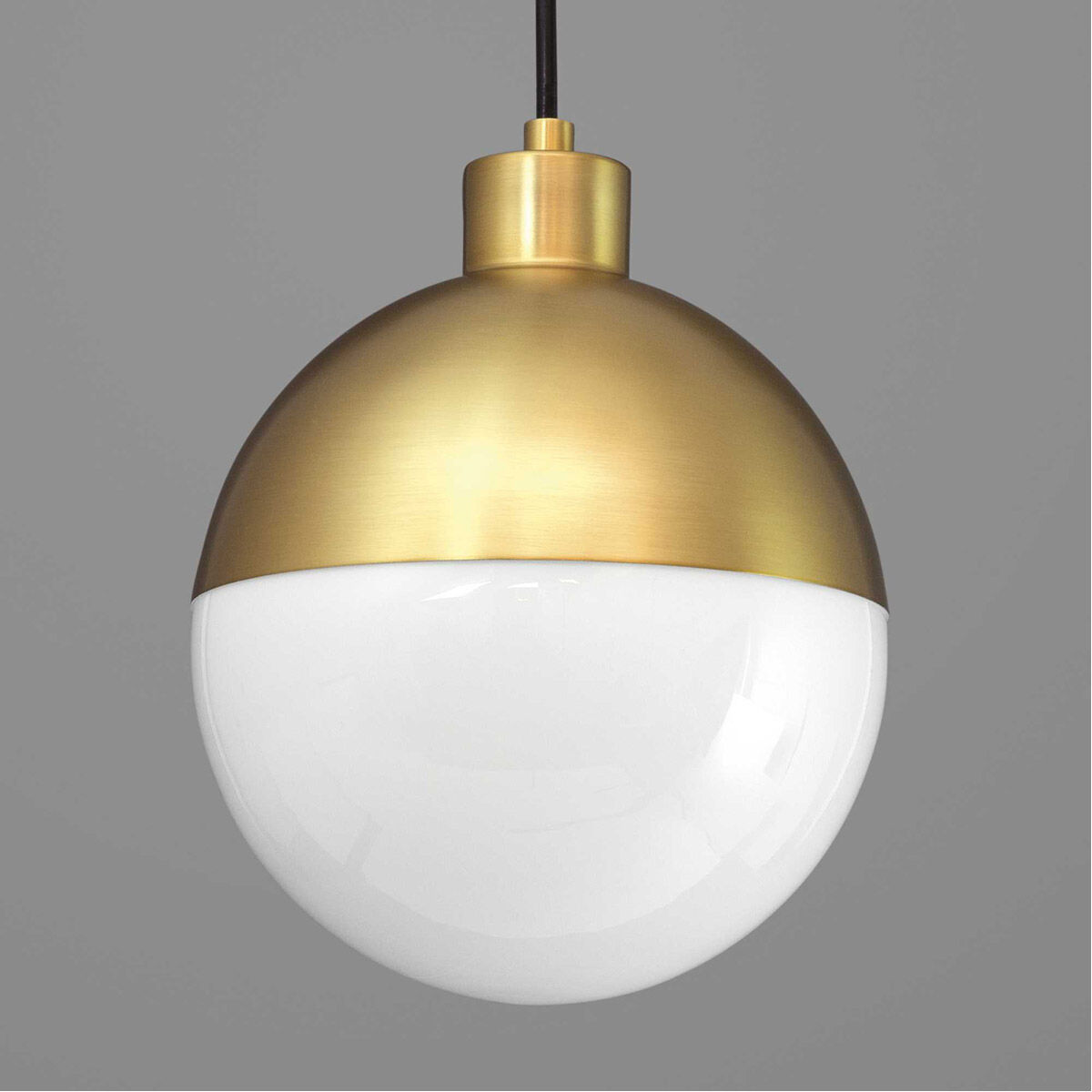 Globe LED LED Brushed Bronze Pendant Ceiling Light